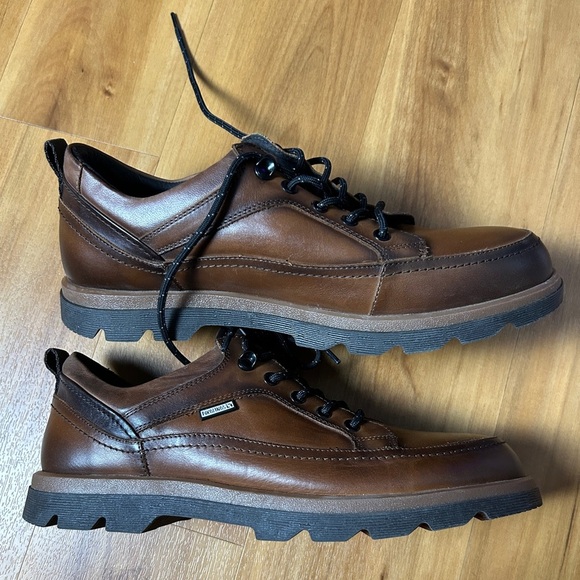 Pikolinos Brown Leather Oxfords with Comfort Sole‎ main image 7